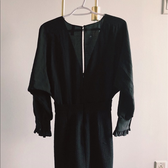 Black semi-tweed Zara mini dress - Picture 2 of 2